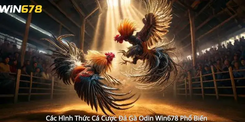Các Hình Thức Cá Cược Đá Gà Odin Win678 Phổ Biến 