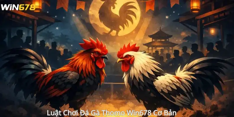 Luật Chơi Đá Gà Thomo Win678 Cơ Bản 